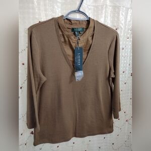 NWT Lauren Ralph Lauren shirt Blouses